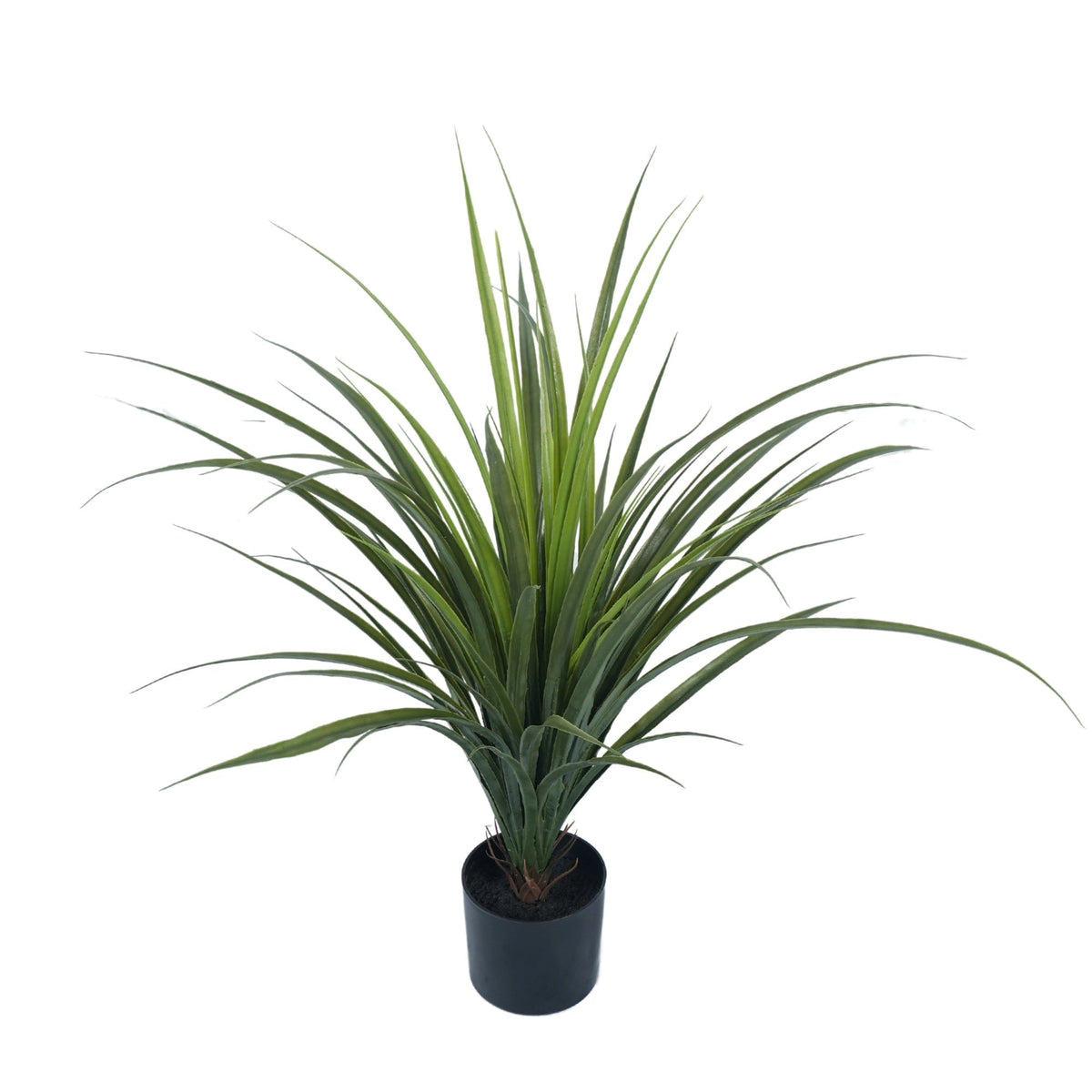 Potted Artificial Long Grass (Yucca Grass) 75cm UV Resistant