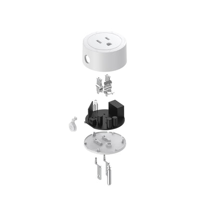 INSTACHEW, Pureconnect Smart Plug, App Enabled, Google Assistant and Alexa Compatible, Smart Converter, Smart Adapter