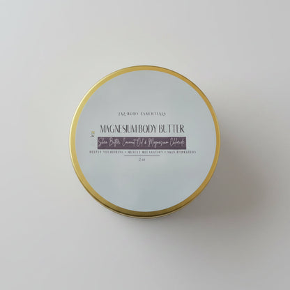 Magnesium Body Butter | Whipped, Non-Greasy & Deeply Moisturizing