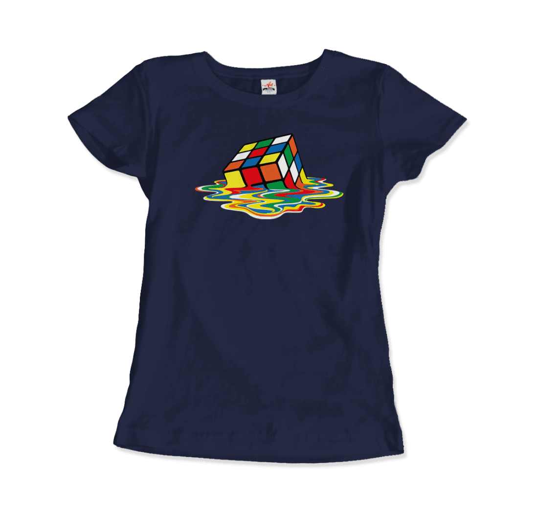 Rubick's Cube Melting, Sheldon Cooper's T-Shirt